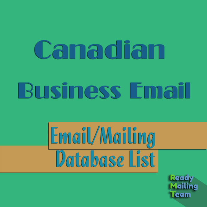 Canadian Business Email Database List