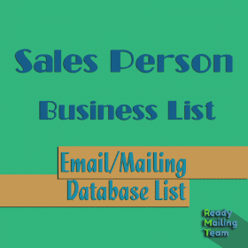 Sales Person Business Database List