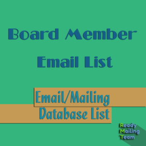 Board Member Email List