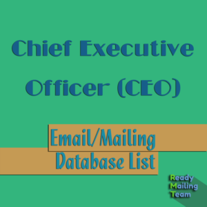 Chief Executive Officer Email List