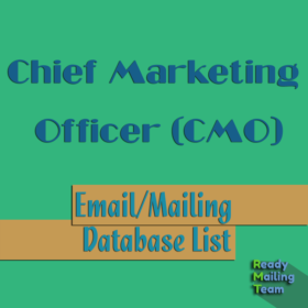 Chief Marketing Officer Email List