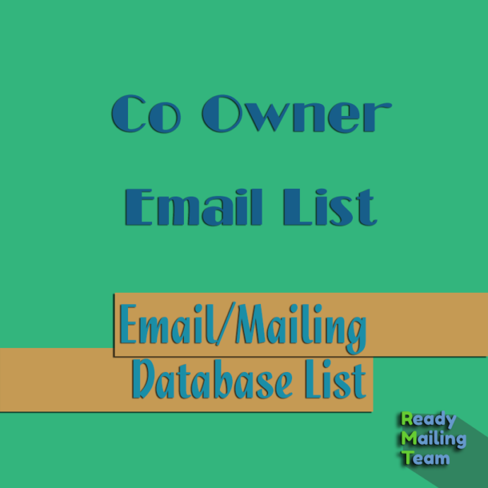 Co Owner Email List