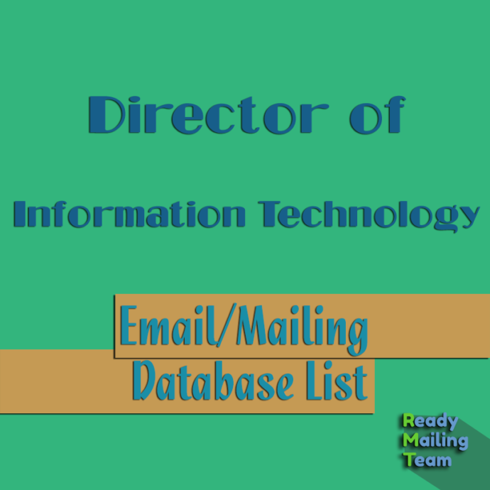 Director Information Technology Email List