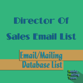 Director Of Sales Email List