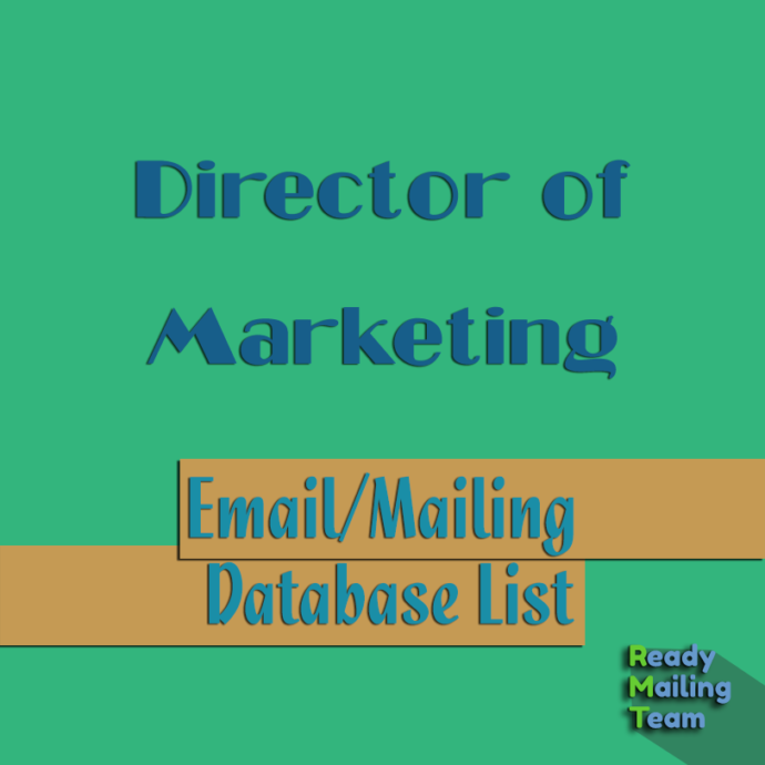 Director of Marketing Email List