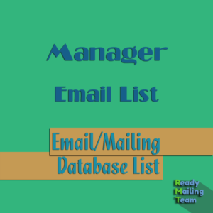 Manager Email List