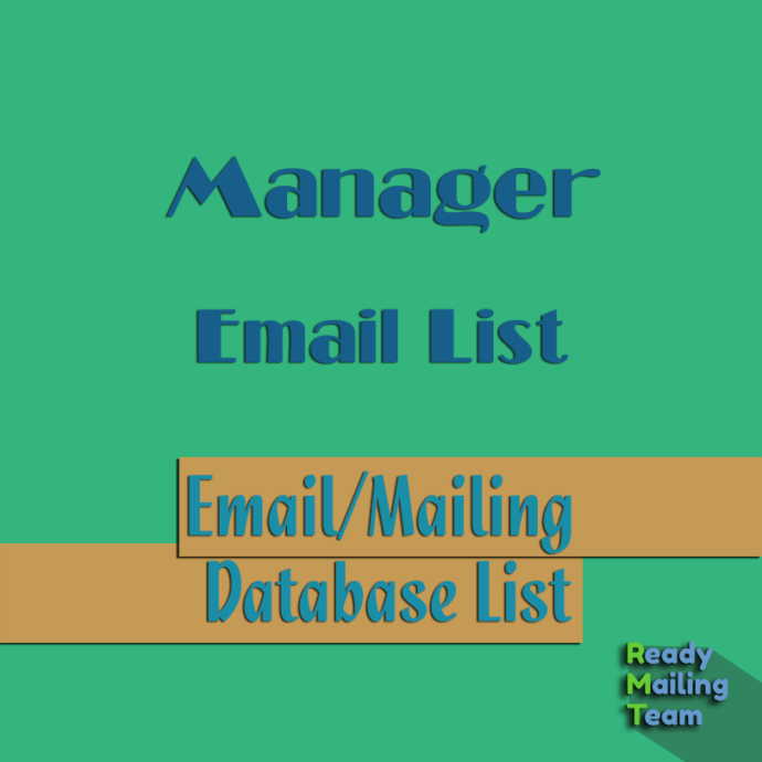 Manager Email List