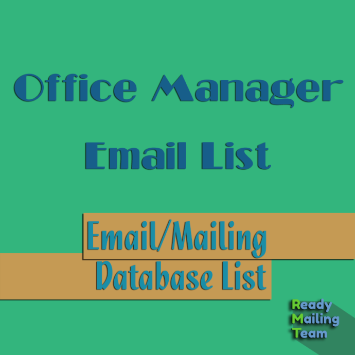 Office Manager Email List