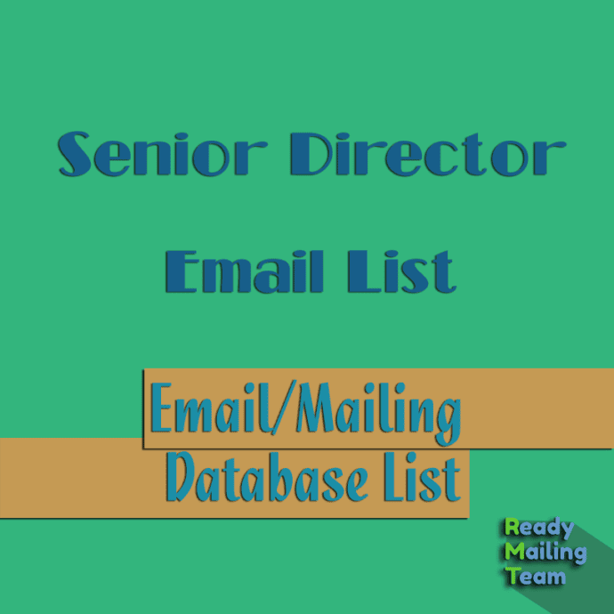 Senior Director Email List