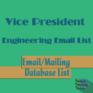 Vice President Engineering Email List