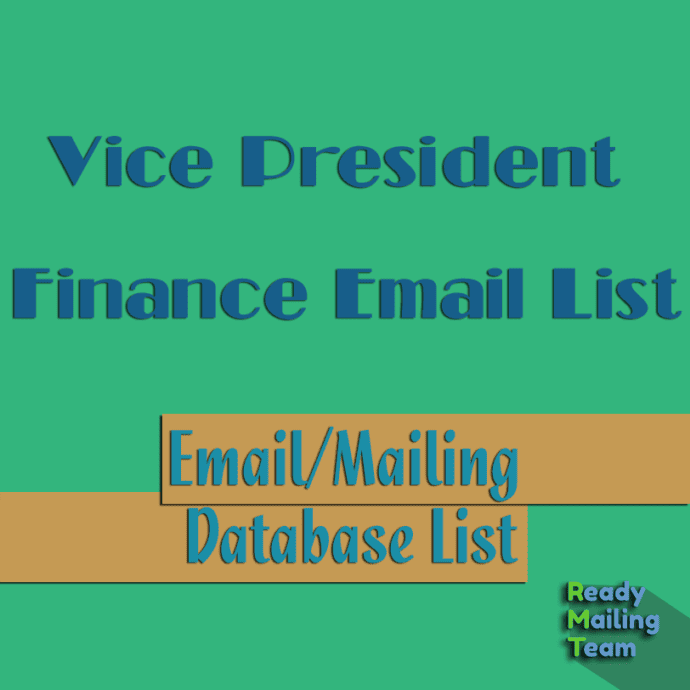 Vice President Finance Email List