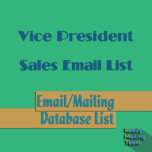 Vice President Sales Email List